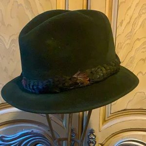 Vintage Knox of New York Foxhound Hat w/Feathers